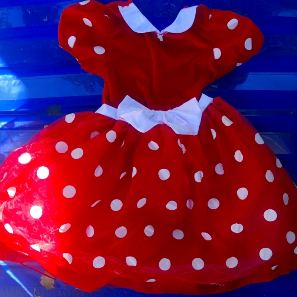 Girls size 7/8 Minnie mouse costume or dress up